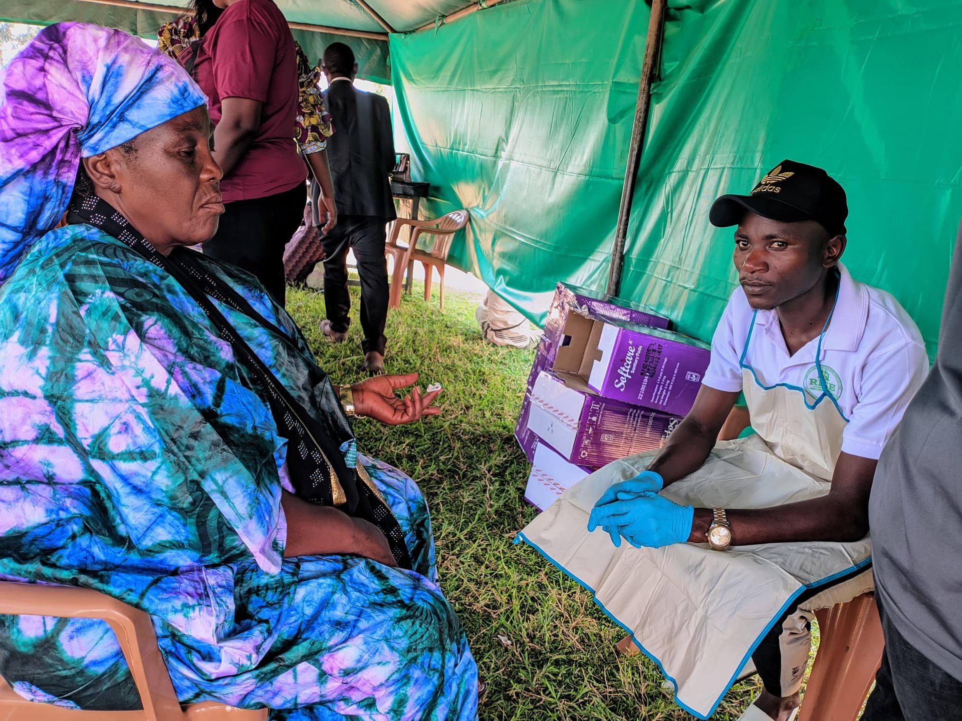 STI prevention and HIV testing and counseling session