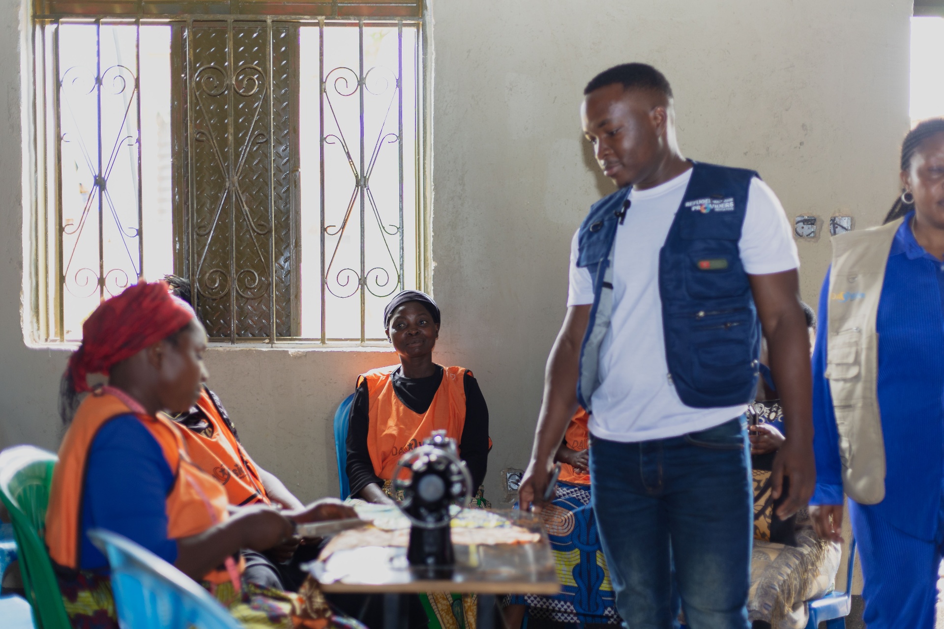 Community health worker training session